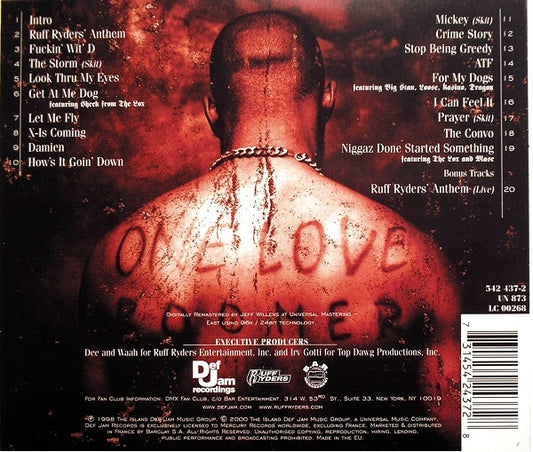 DMX : It's Dark And Hell Is Hot (CD, Album, RE, RM, Uni)