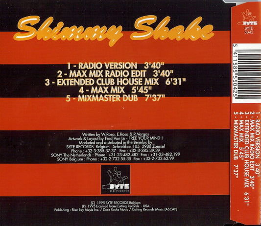 740 Boyz : Shimmy Shake (CD, Maxi)