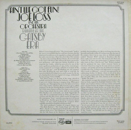 Joe Loss & His Orchestra : Ain't We Got Fun ! (LP, Album)