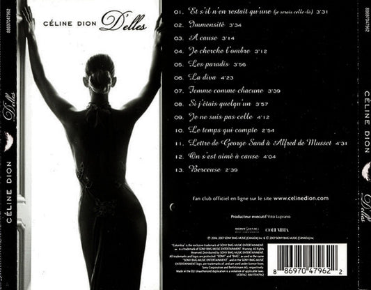 Céline Dion : D'elles (CD, Album)