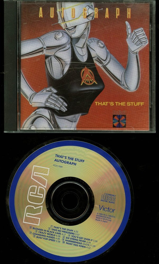 Autograph (2) : That's The Stuff (CD, Album)