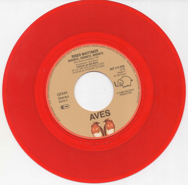 Roger Whittaker : Wenn Es Dich Noch Gibt (7", Single, Red)