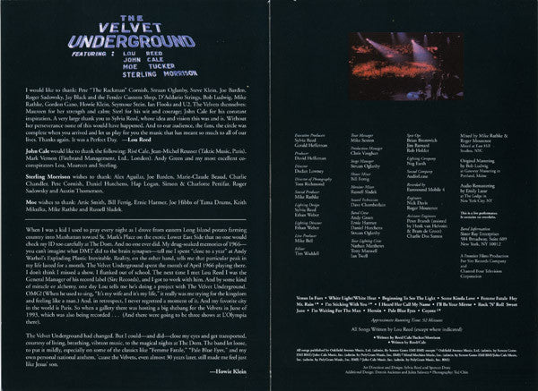 The Velvet Underground : Velvet Redux Live MCMXCIII (DVD-V, RE, RM, NTSC)