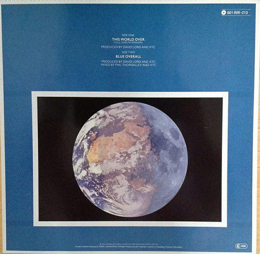 XTC : This World Over (Full Length Version) (12", Sup)