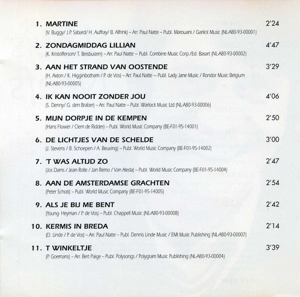 Louis Neefs : 20 Onvergetelijke Liedjes (CD, Comp)