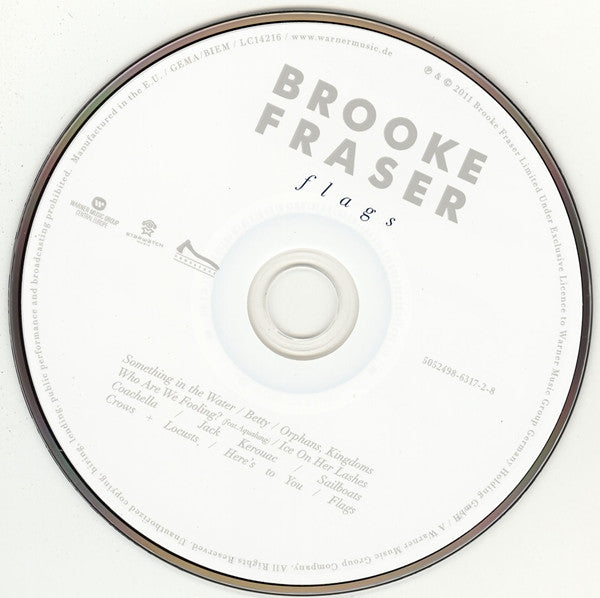 Brooke Fraser : Flags (CD, Album)