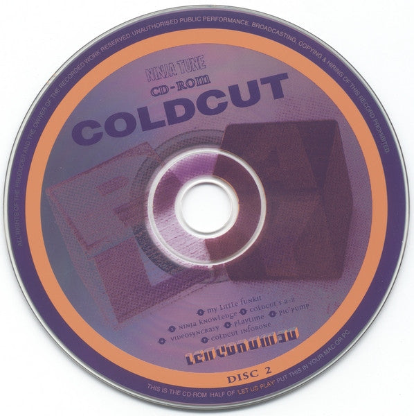 Coldcut : Let Us Play! (CD, Album + CD-ROM, Mac)