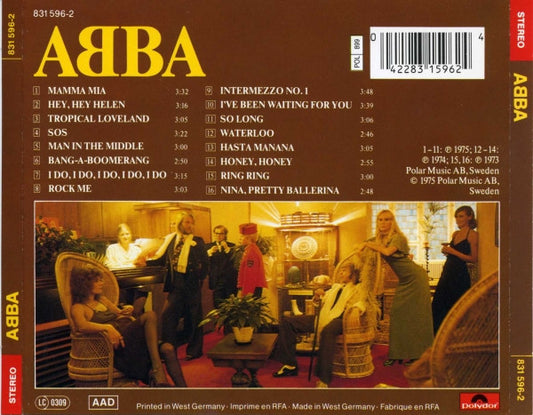 ABBA : ABBA (CD, Album, RE)