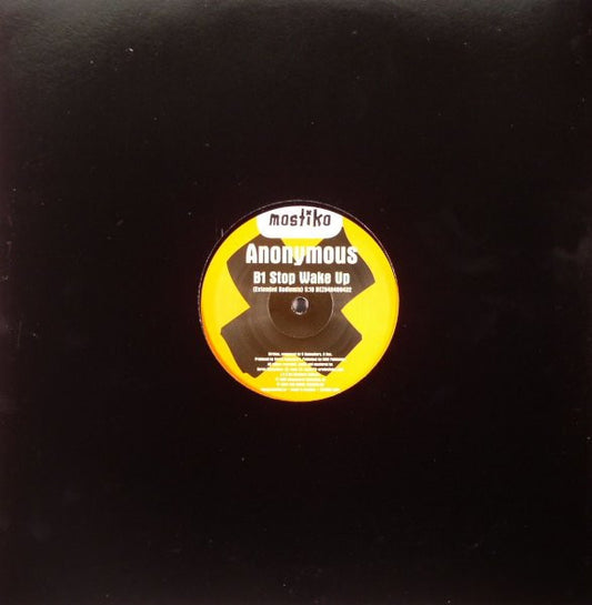 Anonymous (2) : Stop Wake Up (12")