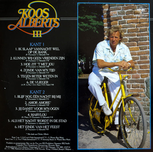 Koos Alberts : Koos Alberts III (LP, Album)