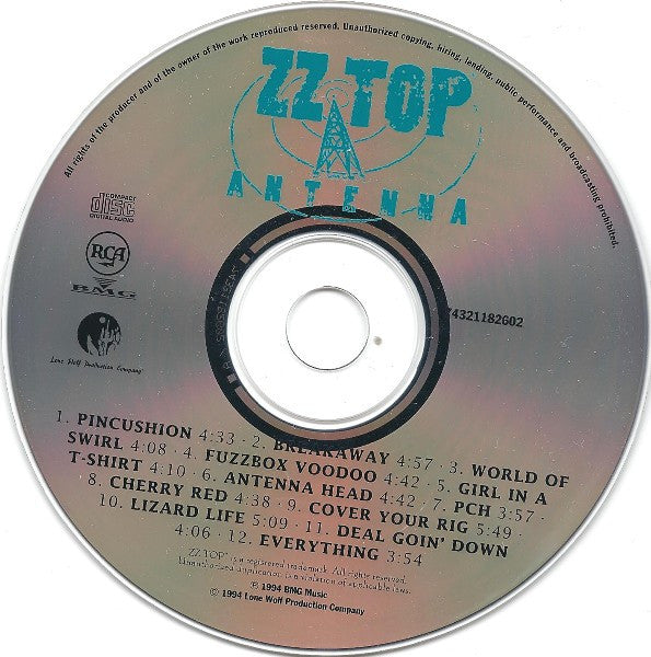 ZZ Top : Antenna (CD, Album)