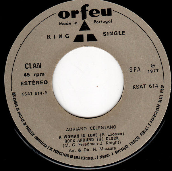 Adriano Celentano : Don't Play That Song (7", Single, P/Mixed)