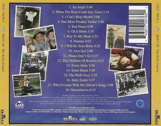 The Kelly Family : Best Of The Kelly Family (CD, Comp, Enh)