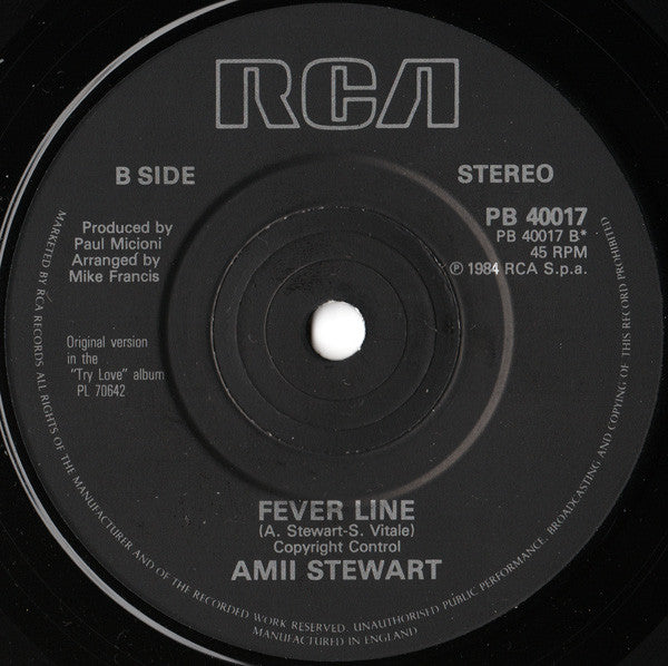 Amii Stewart : That Loving Feeling (7", Single)