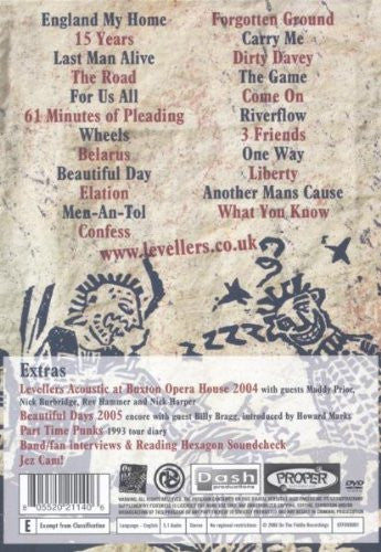 The Levellers : Chaos Theory (2xDVD-V, Liv)