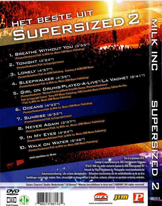 Milk Inc. : Het Beste Uit Supersized 2 (DVD-V, PAL)