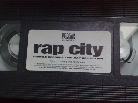 Various : Rap City (VHS, PAL)