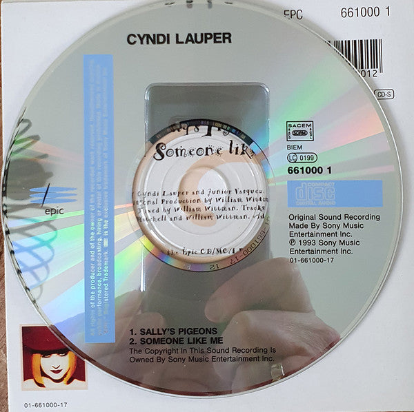 Cyndi Lauper : Sally's Pigeons (CD, Single, Car)