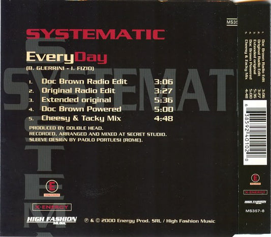 Systematic : Everyday (CD, Maxi)