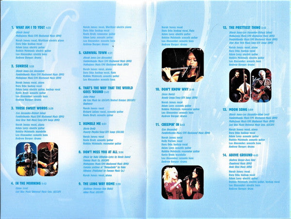 Norah Jones And The Handsome Band : Live In 2004 (DVD-V, Multichannel, PAL)