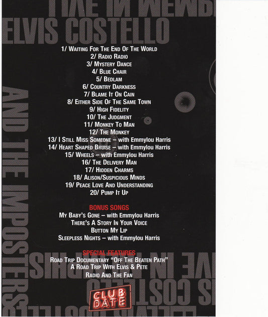 Elvis Costello & The Imposters : Live In Memphis (DVD-V, PAL, Reg)