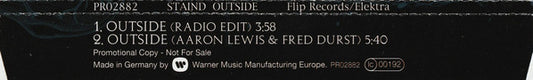 Staind : Outside (CD, Single, Promo)
