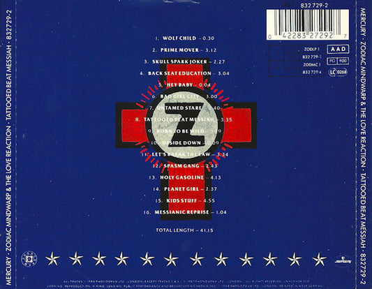 Zodiac Mindwarp And The Love Reaction : Tattooed Beat Messiah (CD, Album)
