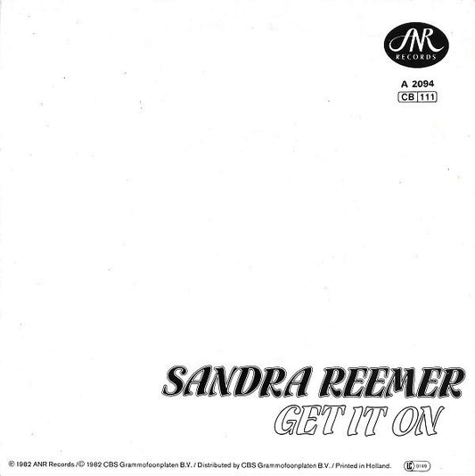 Sandra Reemer : Get It On (7", Single)