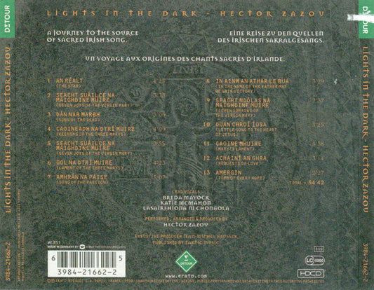 Hector Zazou : Lights In The Dark (A Journey To The Source Of Sacred Irish Song) (HDCD, Album)