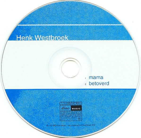 Henk Westbroek : Mama (CD, Single)