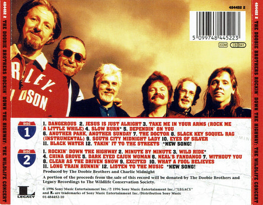 The Doobie Brothers : Rockin' Down The Highway: The Wildlife Concert (2xCD, Album)