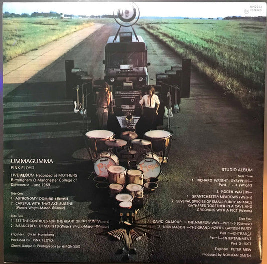 Pink Floyd : Ummagumma (2xLP, Album, RE)