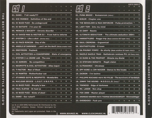 Buzz Fuzz And DJ Zany : Bounzz 2004 (2xCD, Comp, Mixed)