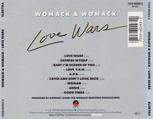 Womack & Womack : Love Wars (CD, Album)