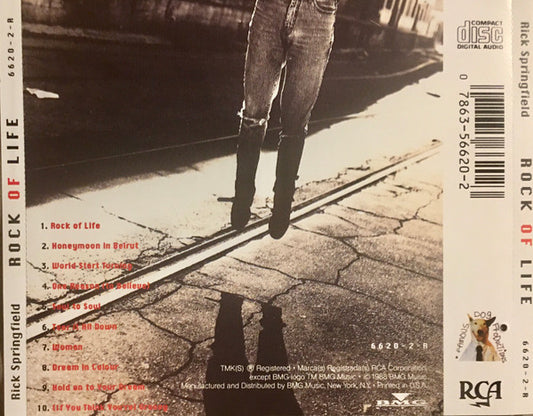 Rick Springfield : Rock Of Life (CD, Album, Lon)