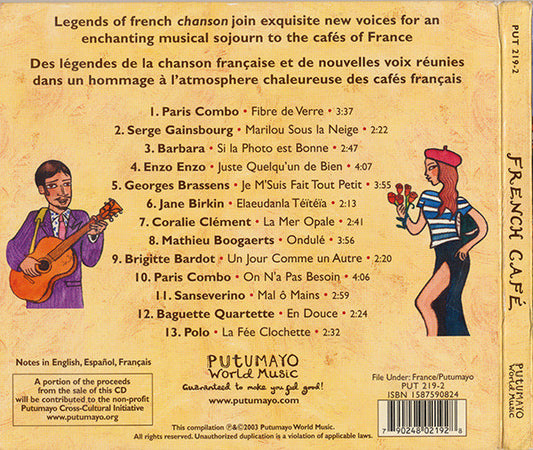 Various : French Café (CD, Comp)