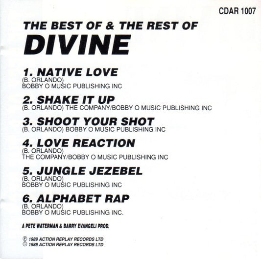Divine : The Best Of & The Rest Of (CD, Comp)