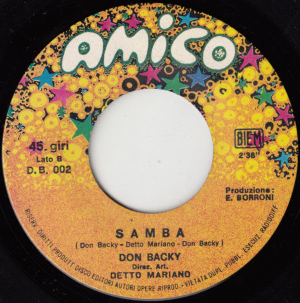 Don Backy : Sogno (7")