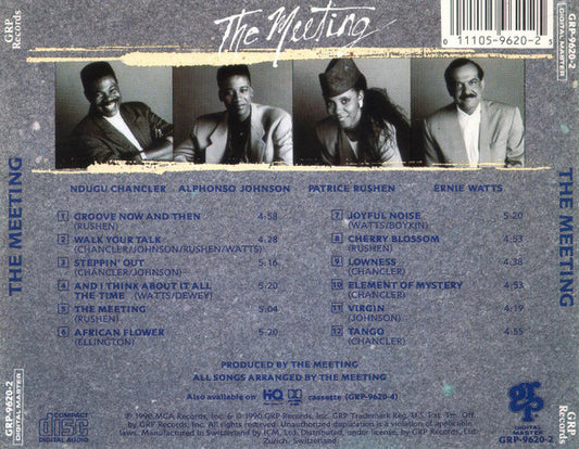 The Meeting : The Meeting (CD, Album)