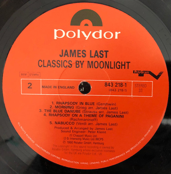 Orchester James Last : Classics By Moonlight (LP, Album)