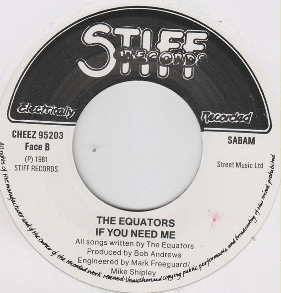 The Equators : Rescue Me (7", Single)