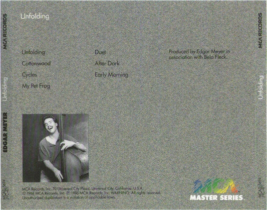 Edgar Meyer : Unfolding (CD, Album)