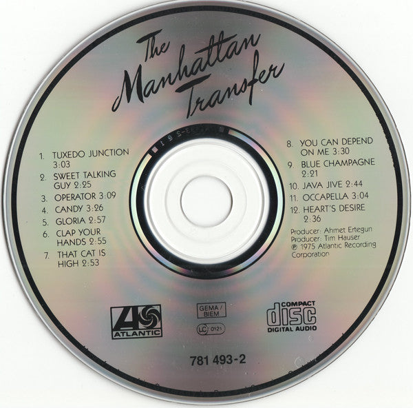 The Manhattan Transfer : The Manhattan Transfer (CD, Album, RE)