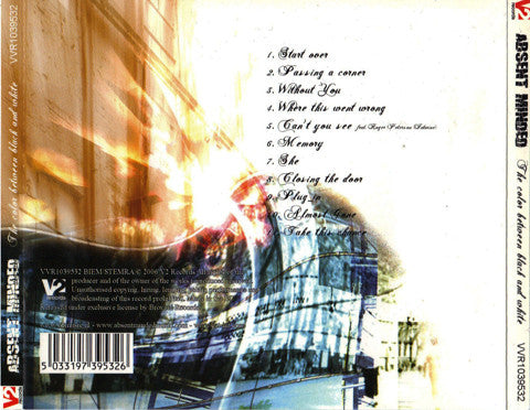 Absent Minded (3) : The Color Between Black And White (CD, Album)