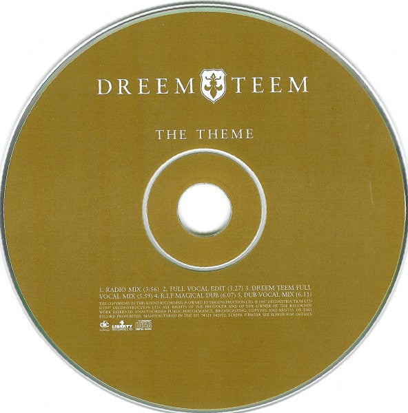 Dreem Teem : The Theme (CD, Single)