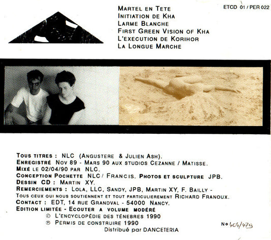 Nouvelles Lectures Cosmopolites : Lost Sand Divinities (CD, Maxi)