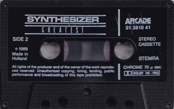 Ed Starink : Synthesizer Greatest (Cass, Album)