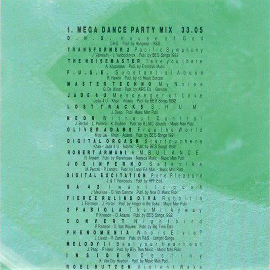 Various : Serious Beats Vol. 4 (Mega Dance Party Mix) (CD, Mixed)