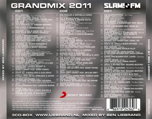 Ben Liebrand : Grandmix 2011 (3xCD, Comp, Mixed)