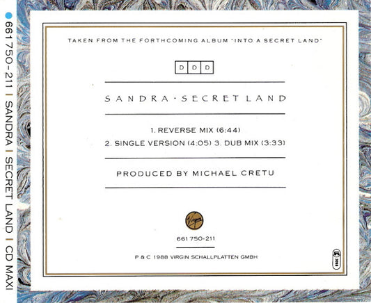 Sandra : Secret Land (CD, Maxi)